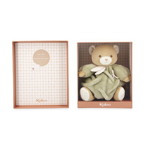 Peluche ours Patapouf 17cm vert 
