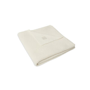 Couverture pour berceau Basic 75x100 cm Knit Ivory 