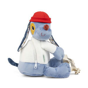 Sac à dos tout doux Jules le chien 