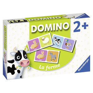 Jeux de Connaissances Jeu Educatif Domino Animaux de la Ferme 