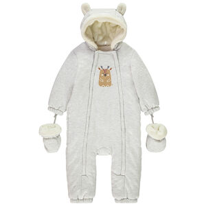 Combi-pilote print renne pour bébé garçon avec finitions différentes selon l'âge 