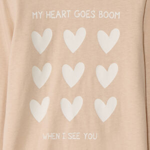 T-shirt manches longues printé pour bébé fille 