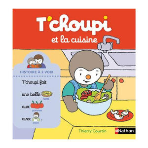 Livre T'Choupi et la cuisine  