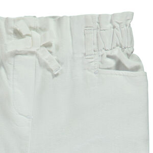 Pantalon palazzo uni pour bébé fille 