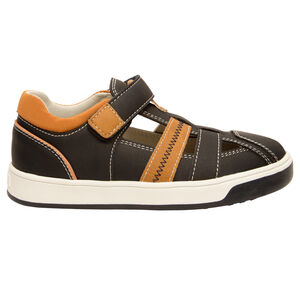 Sandales effet cuir à scratch pour garçon 