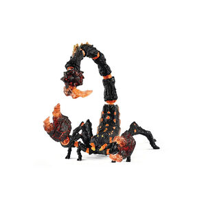 Figurine scorpion de lave  
