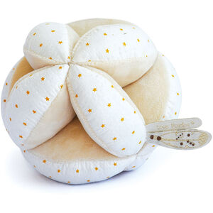 Peluche balle d'éveil sensorielle avec hochet - Attrape-rêves 