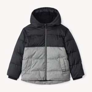 Doudoune bicolore doublée micropolaire pour garçon  