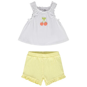 Ensemble 2 pièces en jersey pour bébé fille 