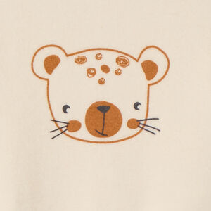 Dors-bien en velours printé pour bébé garçon 