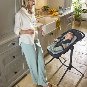 Transat réglable en hauteur Uppy gris 