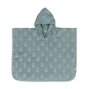 Poncho de bain éponge en jacquard Miffy sea green 