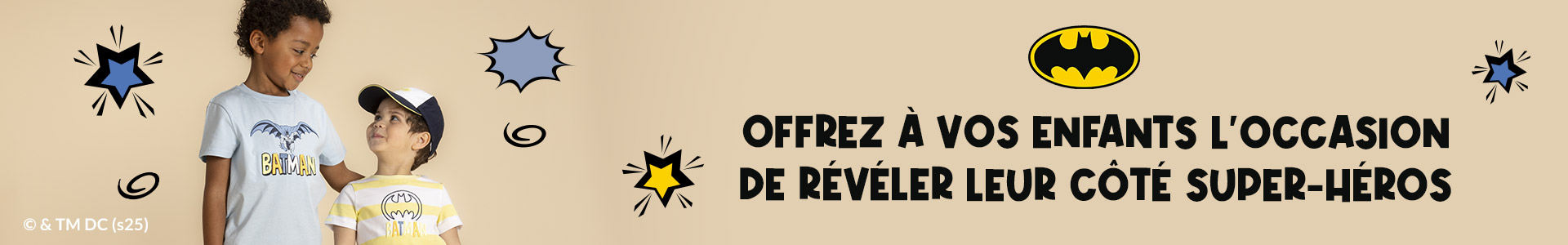 Offrez à vos enfants l'occasion de révéler leur côté super-héros - Je découvre