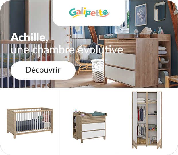 Achille, une chambre évolutive - Je découvre