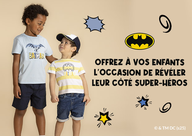 Offrez à vos enfants l'occasion de révéler leur côté super-héros - Je découvre