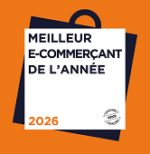 Logo Meilleur e-commerçant de l'année 2026