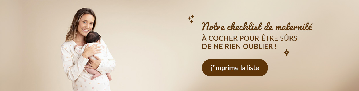 Notre checklist de maternité à cocher pour être sûrs de ne rien oublier !  - J'imprime la liste