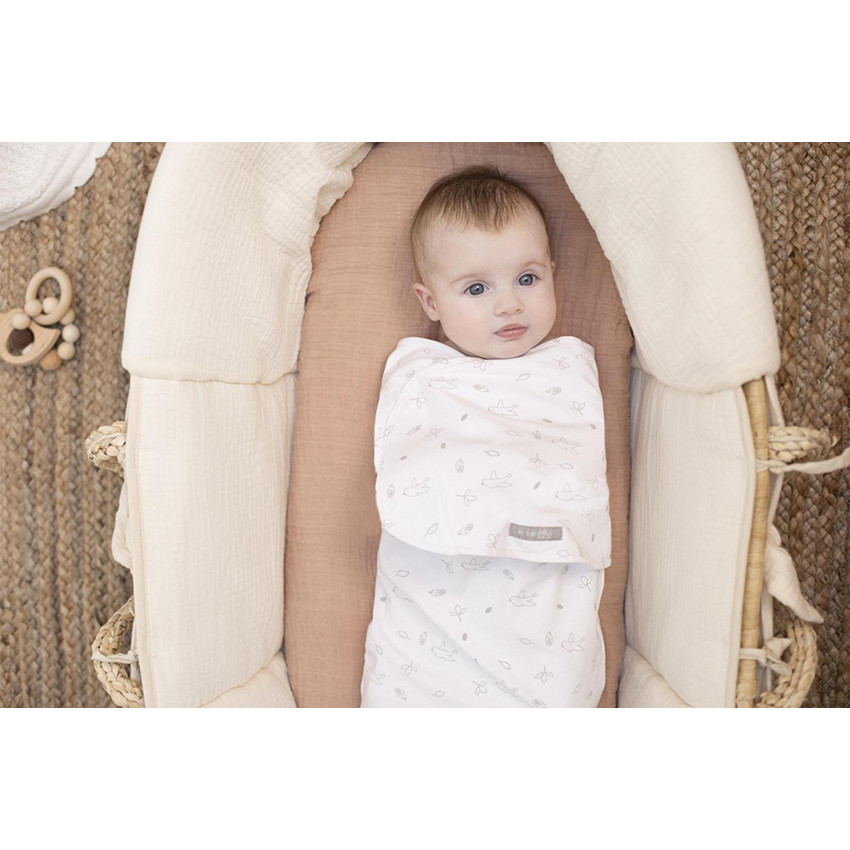 Couffin tressé en fibres naturelles Sweetdream 