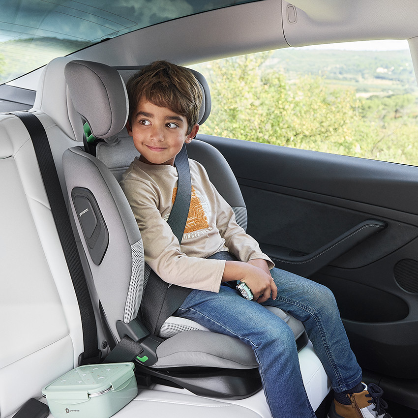 Siège-auto Isofix et i-Size 76-150 cm P-Way gris 