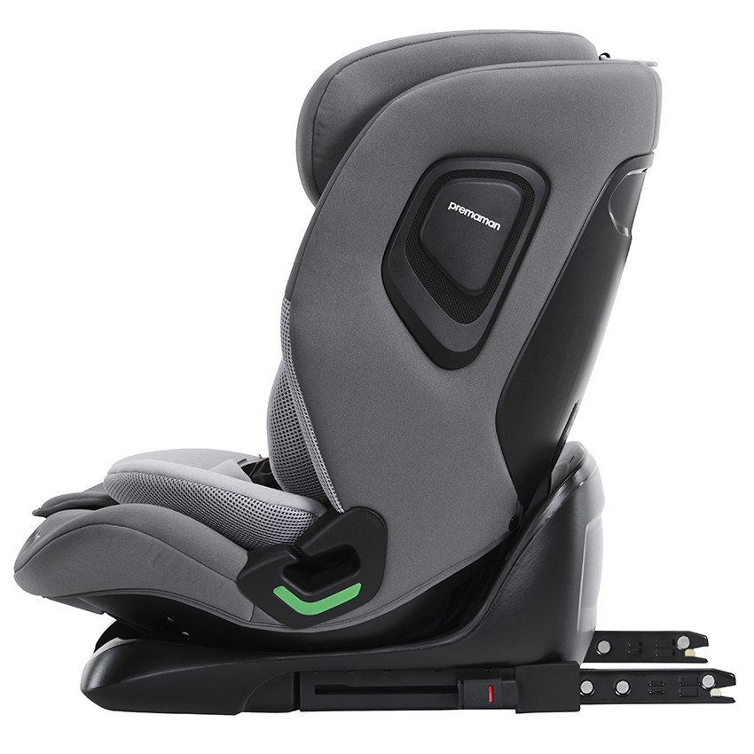 Siège-auto Isofix et i-Size 76-150 cm P-Way gris 